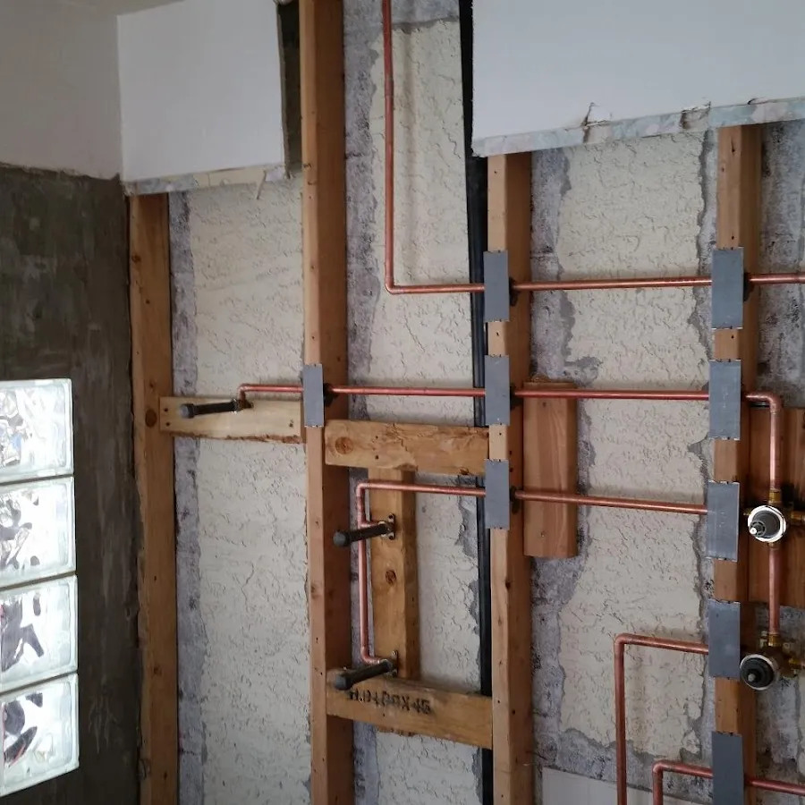 Copper pipe installation for Burst Pipe Repair in Harvey